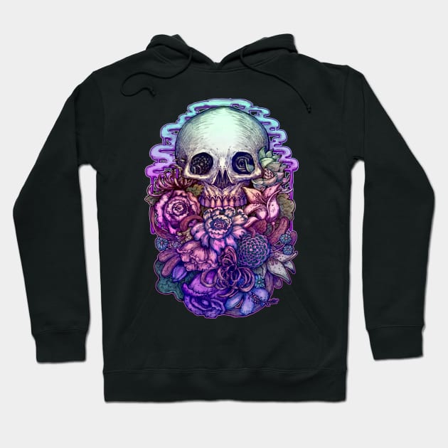 Dead and Dry flowers Hoodie by Villainmazk